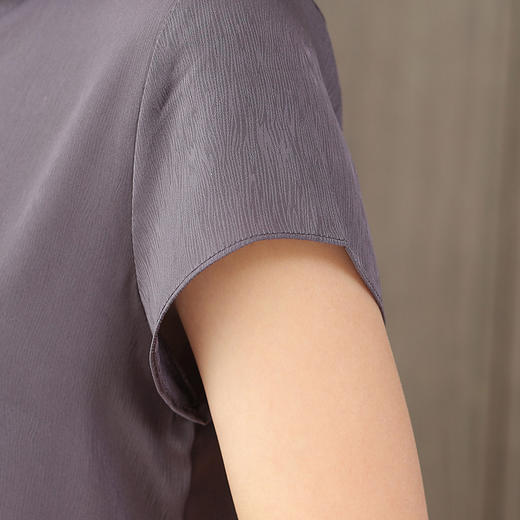 MQ-LM8266夏装新款洋气短袖雪纺上衣YY 商品图4