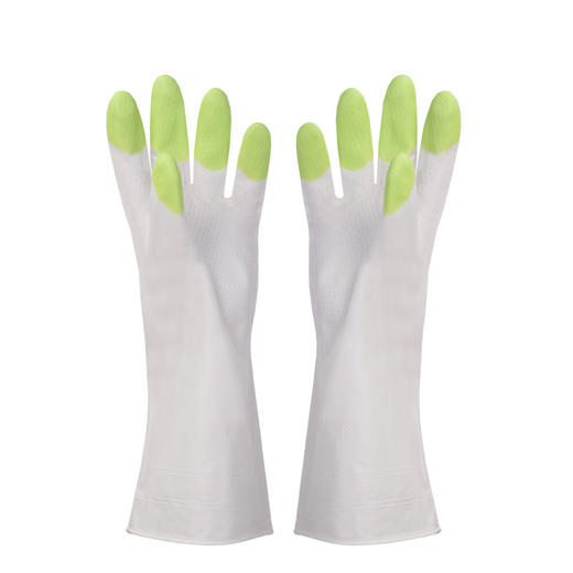 熊诺 鲨鱼油厨房清洁手套 橡胶单层1双均码（颜色随机）ZMXNSYST 商品图1