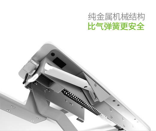 【SmartDesk-890mm桌上桌】-老师专属链接-米乔人体工学升降桌上桌 纯机械结构 手动 轻便设计 安全 无需安装 即拆即用 商品图4