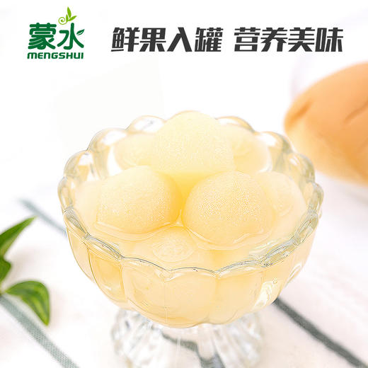 蒙水 糖水罐头 450g 商品图0