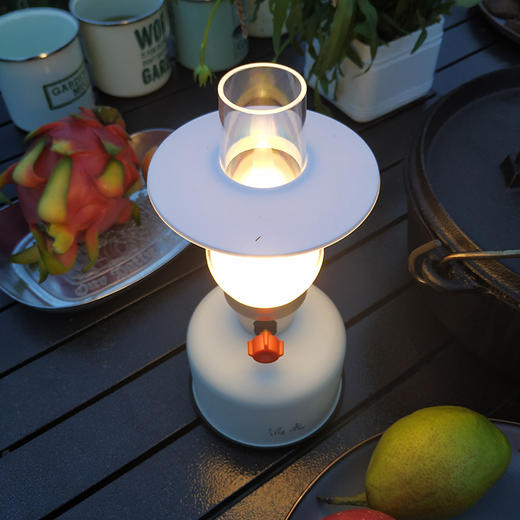 「废气罐变身高颜值LED复古灯」可充电移动照明灯 氛围灯 家用露营灯帐篷灯营地灯 商品图0