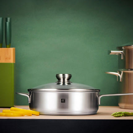 德国双立人Nova III 24cm煎炒锅+16cm炖锅40120-006-982 商品图2