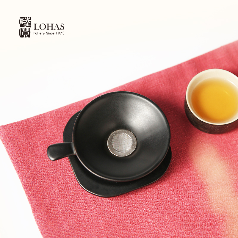 【彼达思】台湾陆宝 印象茶滤套组茶漏滤网茶漏 茶器配件