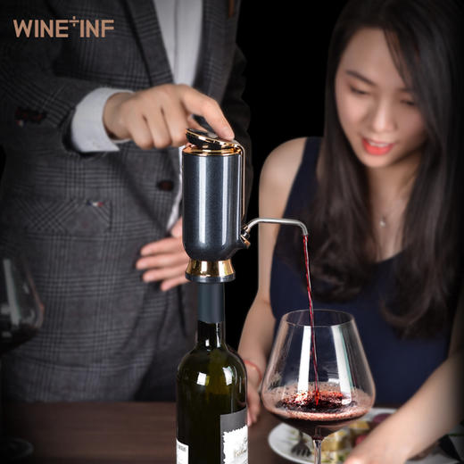 WINE+INF（威尔弗）真全自动开瓶器 红酒触屏智能醒酒器精美礼盒 商品图6