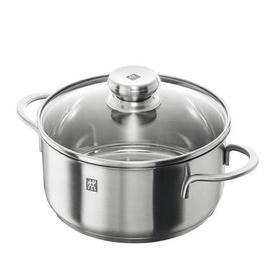 德国双立人Twin Nova 浅烧锅 20cm汤锅 泡面锅 小炖锅 不锈钢锅具正品