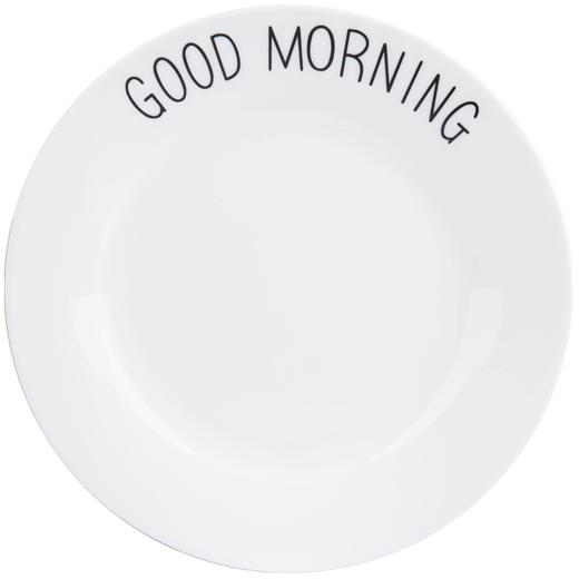 摩登主妇陶瓷西餐盘欧式早餐蛋糕盘装菜盘子创意家用餐具英文盘子 商品图4