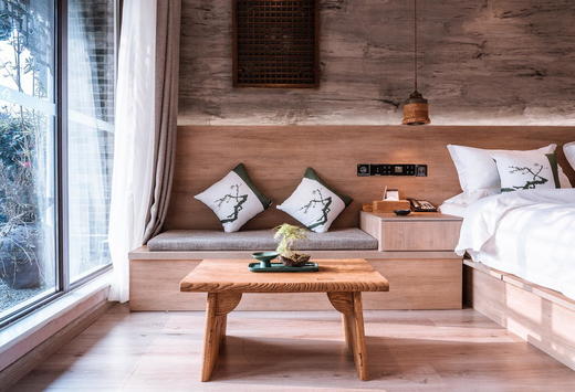 【都江堰南桥云居】周末不加价！¥299起住原价680元景区旁的温泉私汤民宿 商品图1