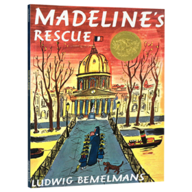 玛德琳的营救 英文原版绘本 Madeline's Rescue 玛德琳的救命狗 廖彩杏推荐书单 凯迪克金银双奖韵文与歌谣 英文版儿童读物图画书