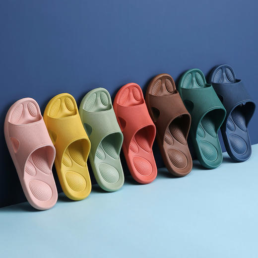 【除臭+按摩 细腻呵护足部】银离子除臭按摩拖鞋 防滑耐磨男女款 区块按摩缓解疲劳 回弹力强缓震轻便 商品图7