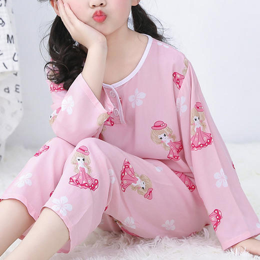 裁缝学苑 TG52儿童睡衣棉绸人造棉套装绵绸家居服装纸样裁剪图纸 商品图4