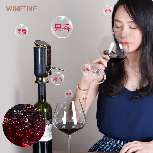 WINE+INF（威尔弗）真全自动开瓶器 红酒触屏智能醒酒器精美礼盒 商品图5