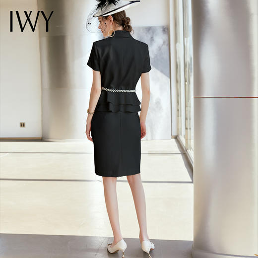IWY/黑色套裙西服套装A-CS810 商品图10