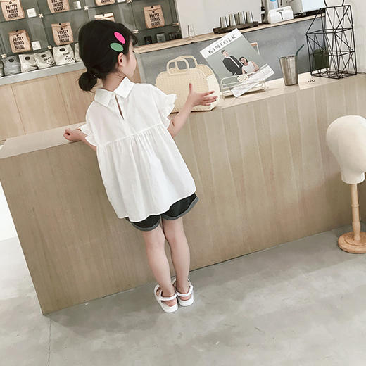 裁缝学苑 TG54女童宝宝衬衫娃娃衫洋气公主上衣服装纸样裁剪图纸 商品图1