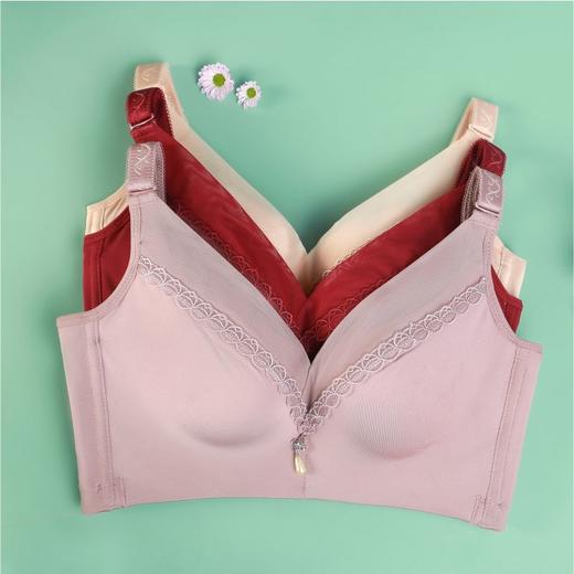 【秒杀品不退不换】皇家丽美光面无钢圈调整型文胸聚拢收副乳圆润好胸型WW1699-3 商品图2