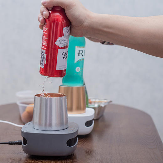 cupcooler快速制冷杯 创意夏日便携冰镇啤酒咖啡饮料持续保冷杯降温杯