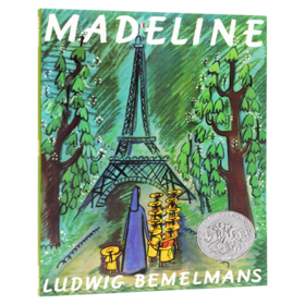 玛德琳 英文原版绘本 Madeline 凯迪克银奖 廖彩杏吴敏兰书单 英文版儿童英语图画故事书 进口原版书籍