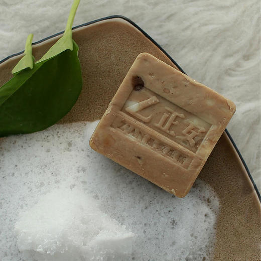 正安国货七子白古皂洁面滋润古法冷制手工皂