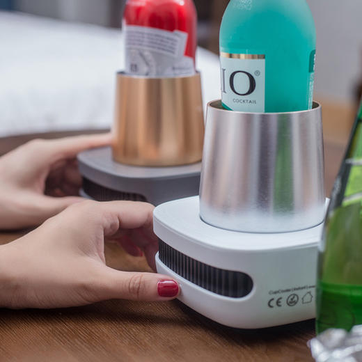 cupcooler快速制冷杯 创意夏日便携冰镇啤酒咖啡饮料持续保冷杯降温杯