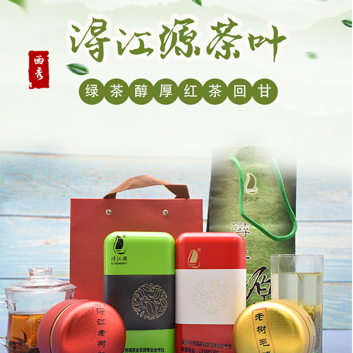 安顺西秀【浔江源老树茶】多规格 包邮 2021年头道春茶