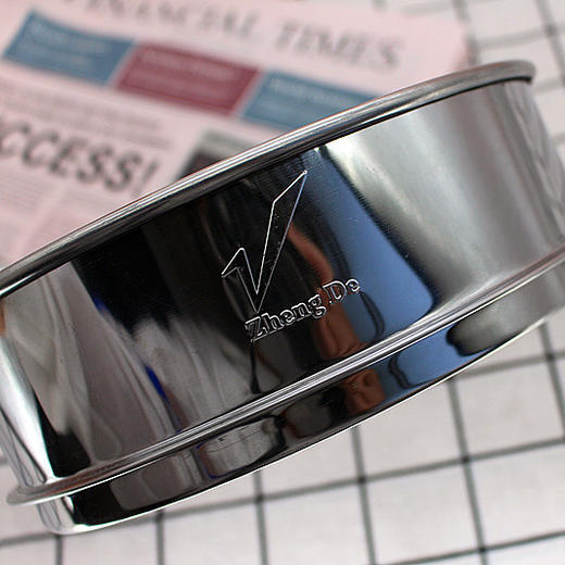 正的面粉筛 15cm/20cm 圆形不锈钢面粉筛 筛网漏网筛子 商品图1