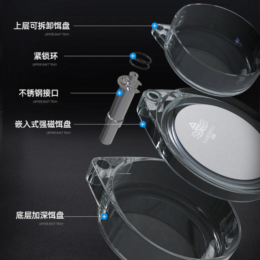 强磁拉饵盘【三合一】 商品图3