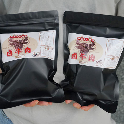 饥饿F姐·龙门卤牛肉（200g*2包）紧实绵密，嚼劲十足 商品图9