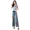 WZNH-2075P125夏季新款女装时尚气质针织牛仔两件套装 商品缩略图4
