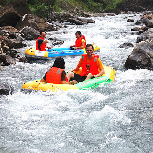 西岭峡谷漂流vip再减69元单人票限时抢购西南地区zui刺激的漂流水世界