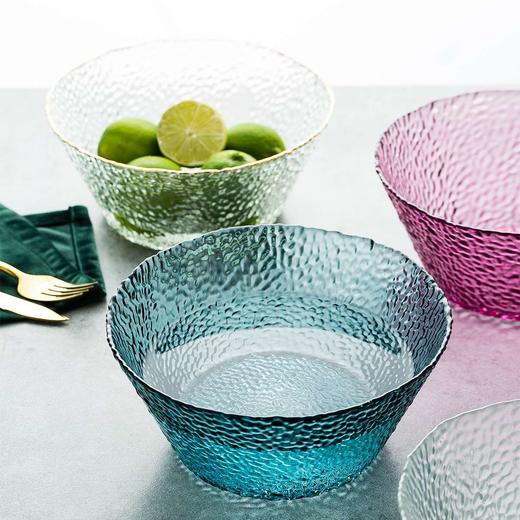 摩登主妇大号透明玻璃碗沙拉碗家用单个大碗水果盘创意个性餐具 商品图0