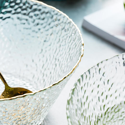 摩登主妇大号透明玻璃碗沙拉碗家用单个大碗水果盘创意个性餐具 商品图3