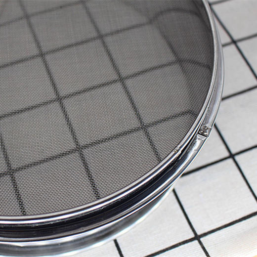 正的面粉筛 15cm/20cm 圆形不锈钢面粉筛 筛网漏网筛子 商品图2