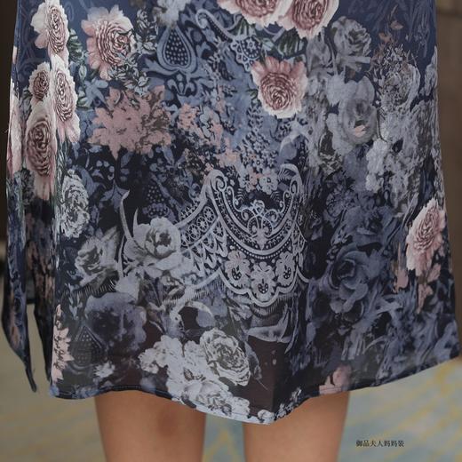 MQ-LM8227夏装新款洋气高贵短袖连衣裙YY 商品图4