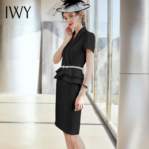 IWY/黑色套裙西服套装A-CS810 商品图8