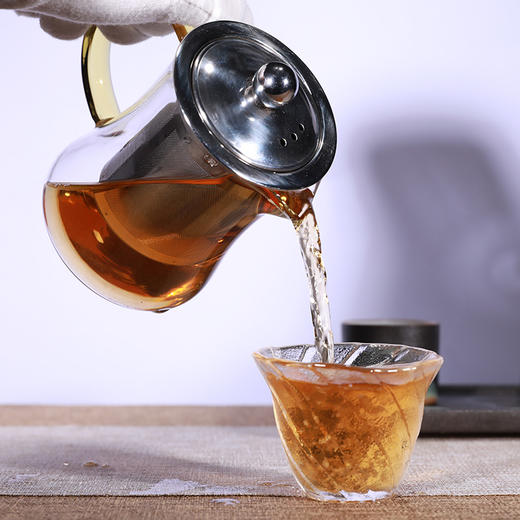 正山堂君子泡茶壶 高硼硅玻璃304不锈钢350ml 茶具 商品图2