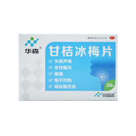 甘桔冰梅片  0.2g*36T