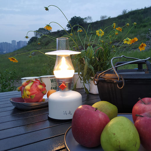 「废气罐变身高颜值LED复古灯」可充电移动照明灯 氛围灯 家用露营灯帐篷灯营地灯 商品图1