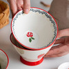 摩登主妇原创日式斗笠碗创意樱桃家用拉面碗水果饭碗甜品草莓汤碗 商品缩略图2