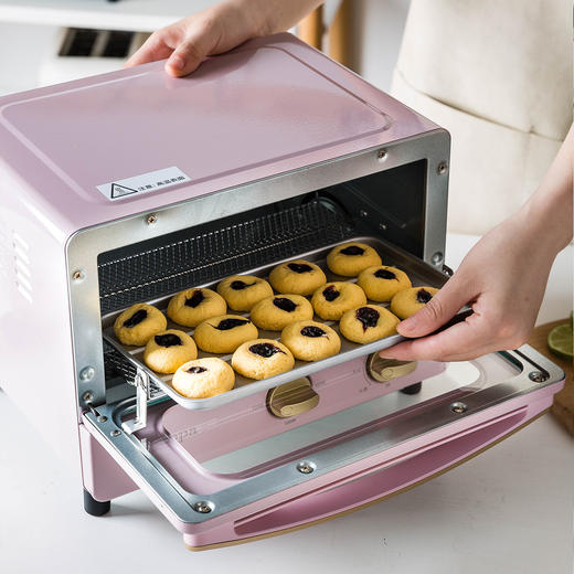 摩登主妇爱丽思复古家用 全自动电烤箱早餐烘焙蛋挞小型蛋糕烤箱 商品图1