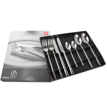 双立人（ZWILLING） 双立人阿伯丁Aberdeen西餐具 刀叉套装 咖啡勺 8件套 商品图1
