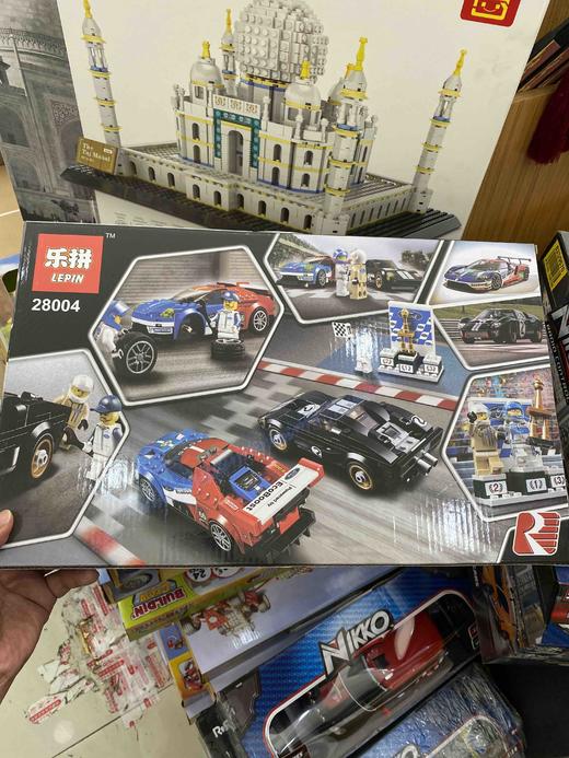 乐拼赛车积木 兼容乐高 卖一套少一套 商品图1