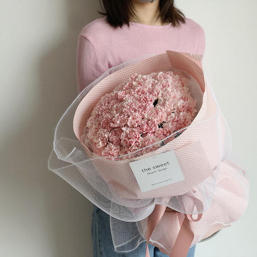   花艺 简爱康乃馨花束 商品图0