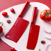 摩登主妇家用切菜刀厨房菜刀切肉切片刀红色套装组合厨师女士专用 商品缩略图3
