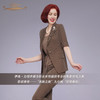 【特惠】YIQU|“洒脱之路”西装上衣（棕咖条纹）PT 商品缩略图2