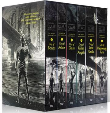 英文原版小说 The Mortal Instruments Boxed Set 致命武器【6册】盒装 进口英语提升书籍正版 商品图0