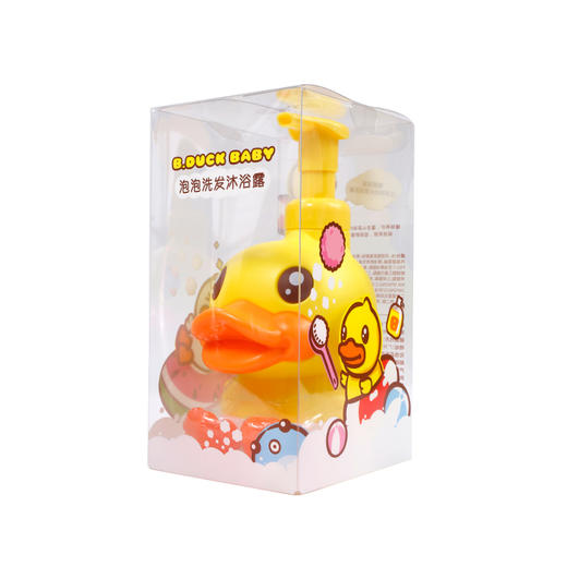 鳄鱼宝宝B.DuckBaby小黄鸭棉柔泡泡二合一儿童洗发沐浴露 商品图2