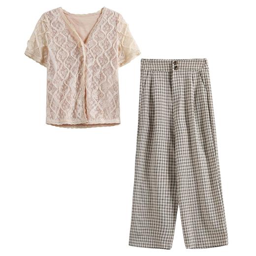 WZNH-1935夏季个性优雅时尚气质两件套装 商品图4