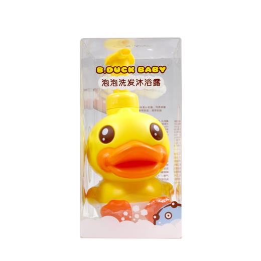 鳄鱼宝宝B.DuckBaby小黄鸭棉柔泡泡二合一儿童洗发沐浴露 商品图1