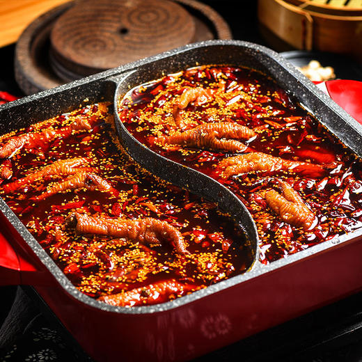 【四川麻辣卤味虎皮凤爪120g】真空香辣鸡爪零食餐饮休闲零食 商品图2