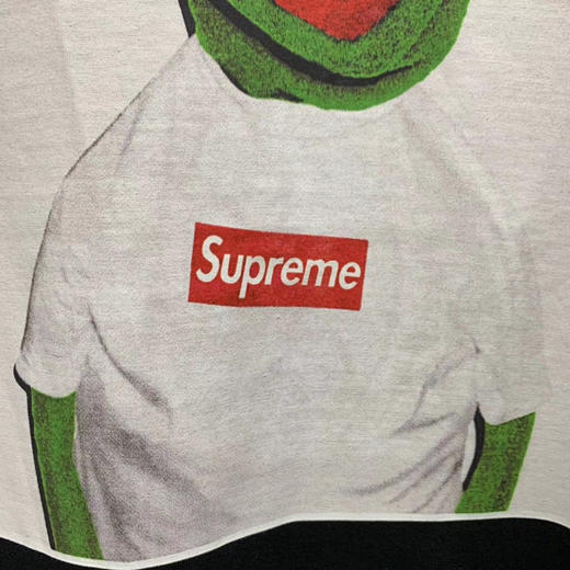 青蛙 科密特supreme kermit tee/男款