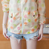 MQ-1269-029夏季新款ins潮带帽印花长袖薄款防晒衣YY 商品缩略图4